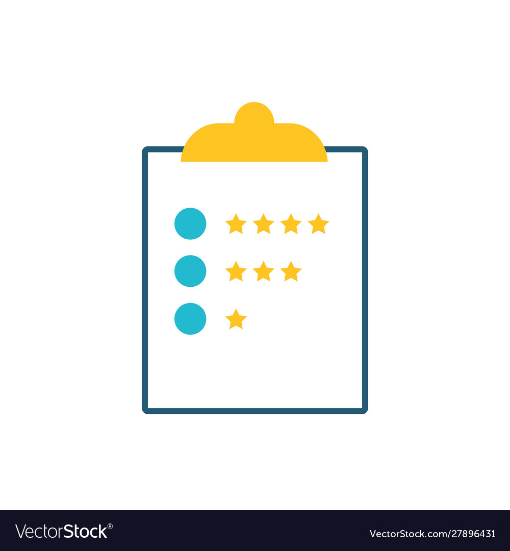 Checklist document file isolated icon