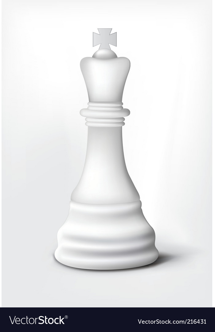 chess king white