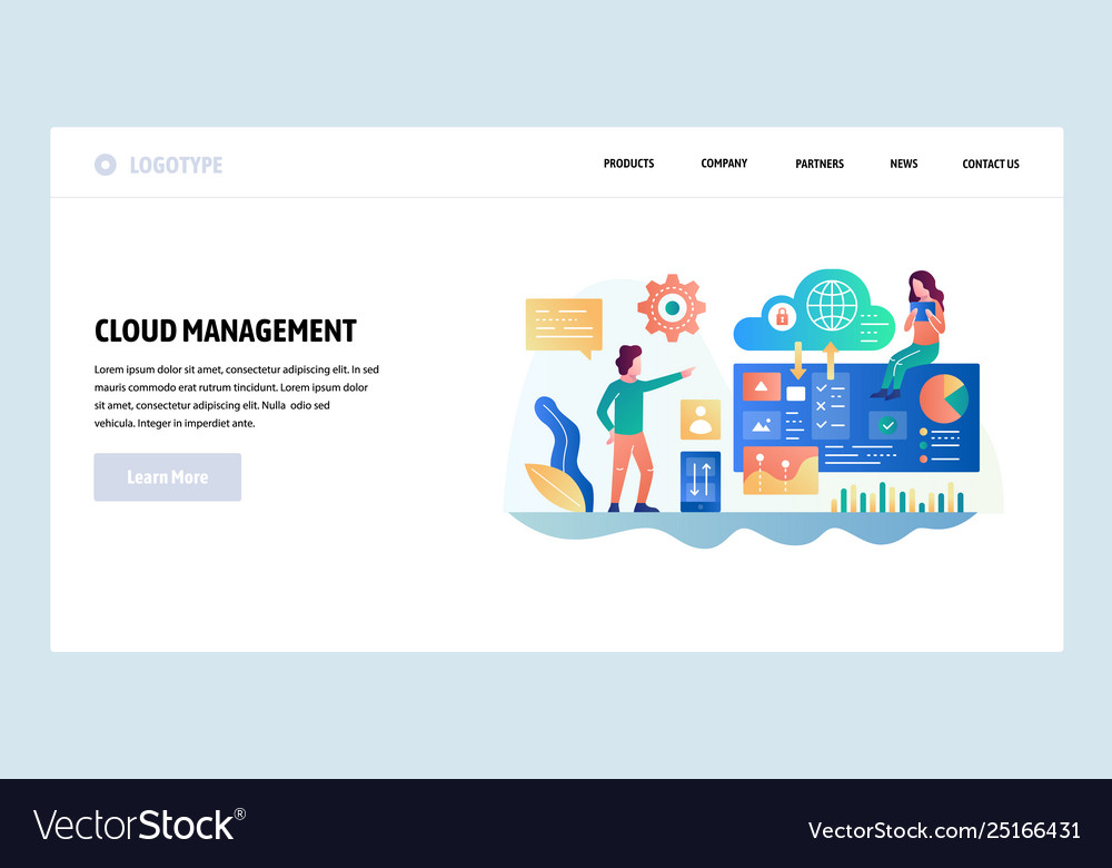 Cloud Computing Website Template