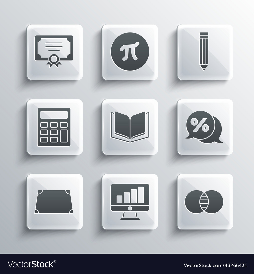 Computermonitor mit Diagrammdiagramm Mathematik einstellen