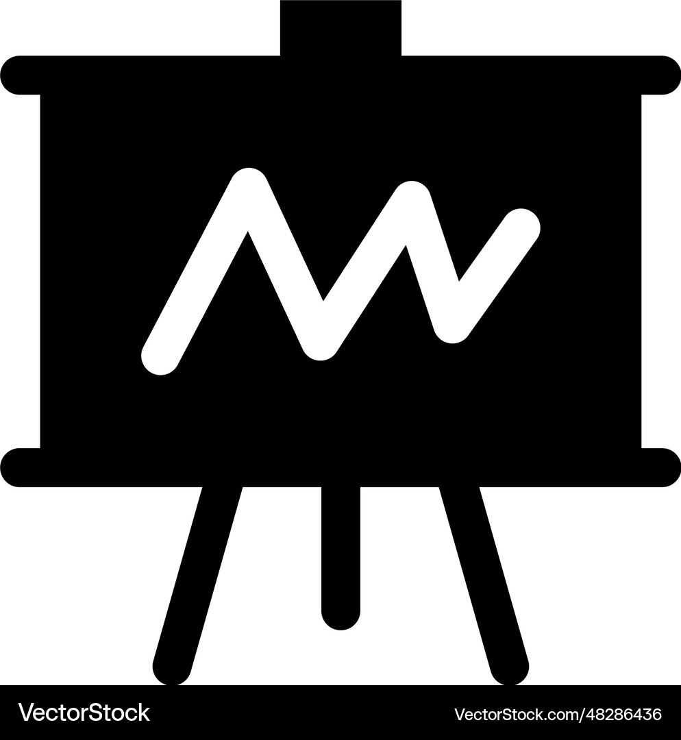 Analytics icon Royalty Free Vector Image - VectorStock