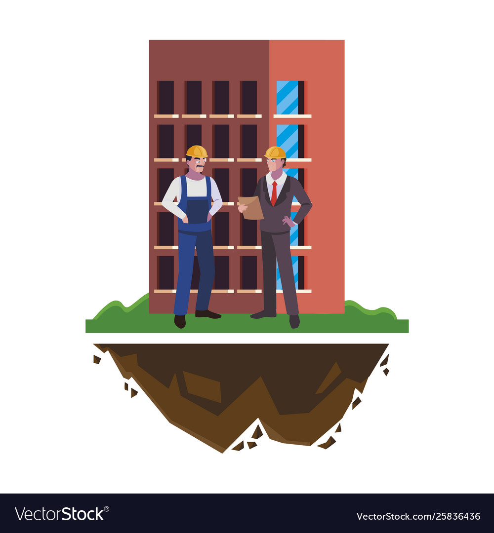 Builder constructor with engineer and building