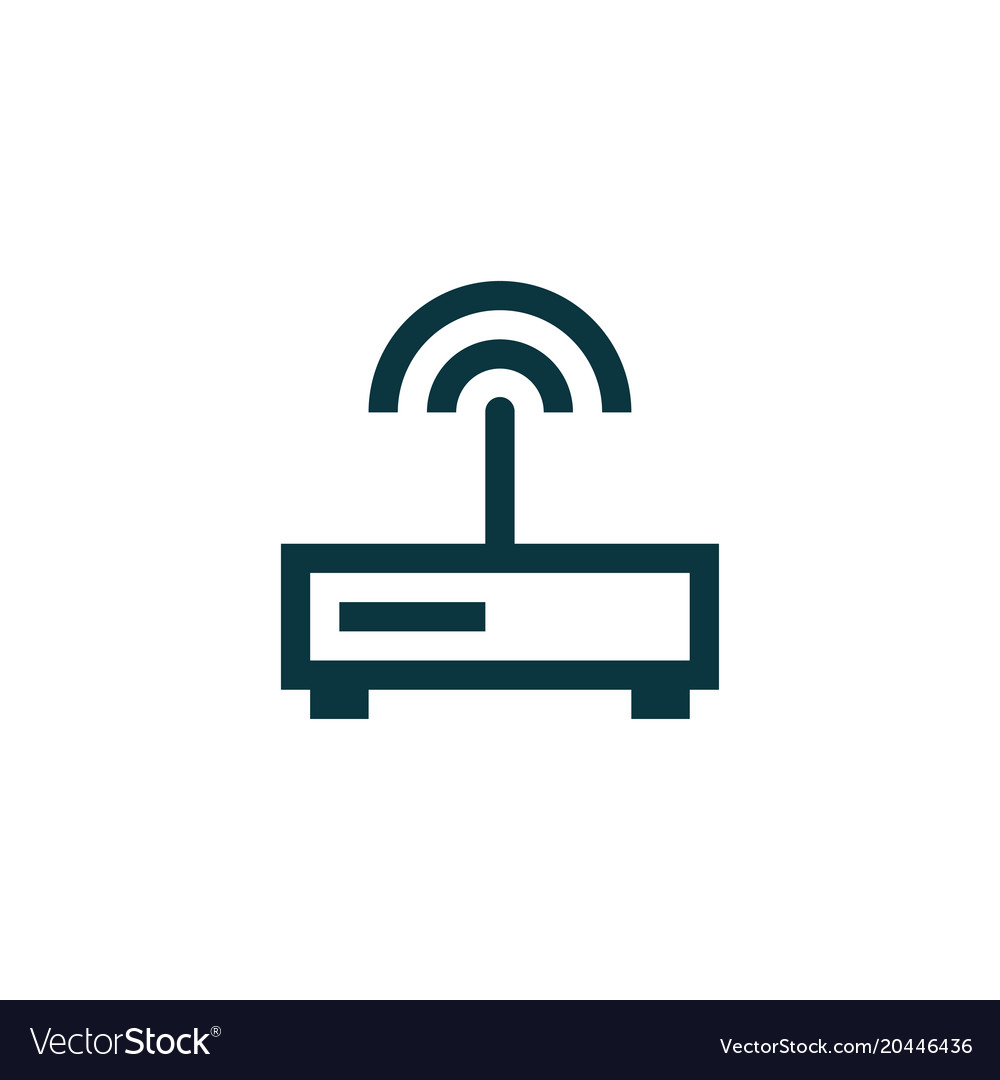 Modem icon simple Royalty Free Vector Image - VectorStock