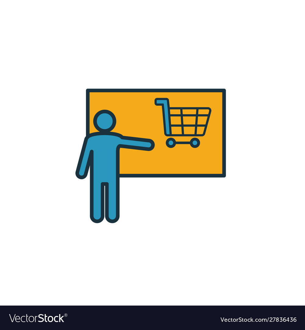 Selling skills icon simple element from soft