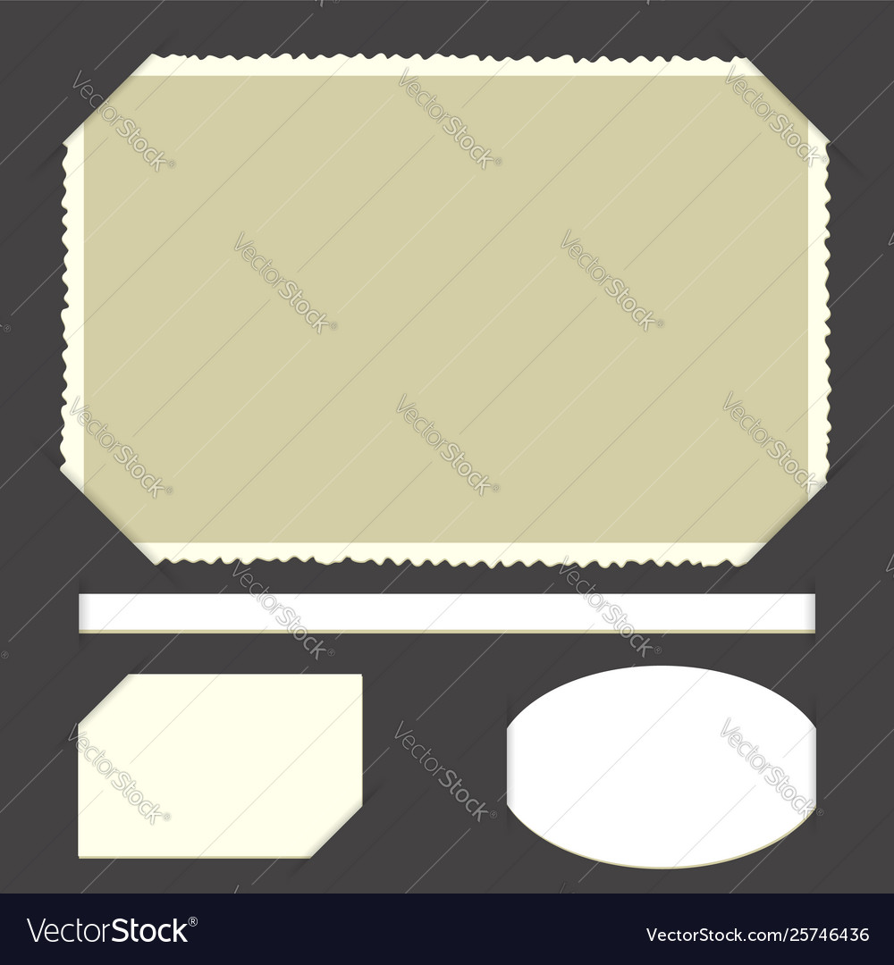 Set photo borders for masking images different