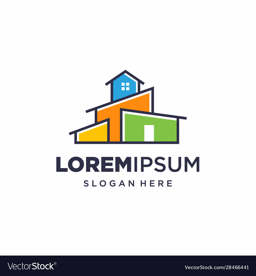 Real estate logo design