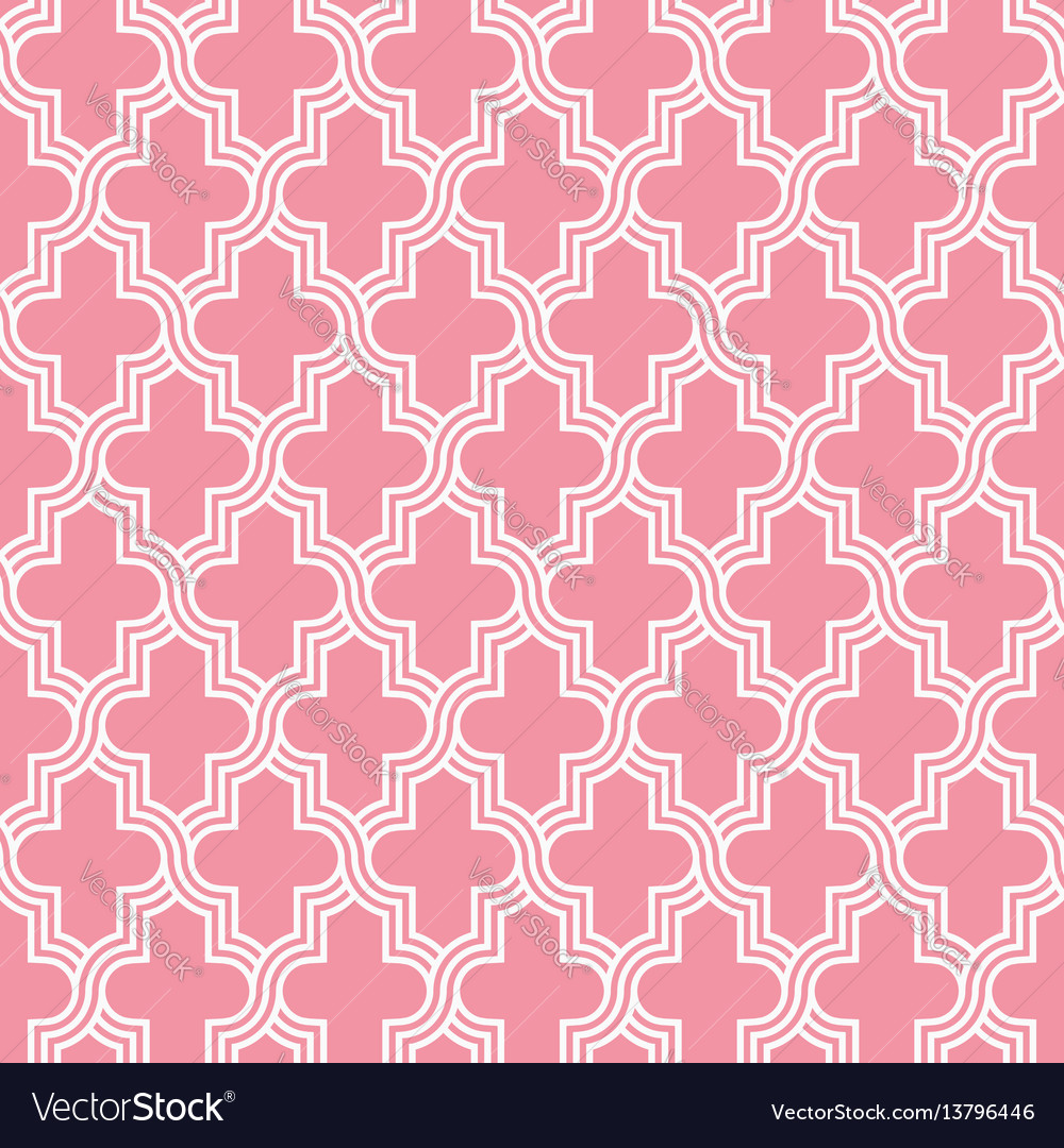 Islamic Quatrefoil Lattice Pattern