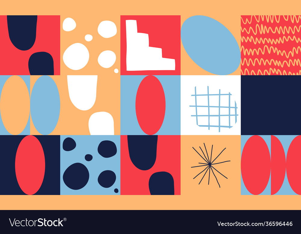 Naive art pattern design