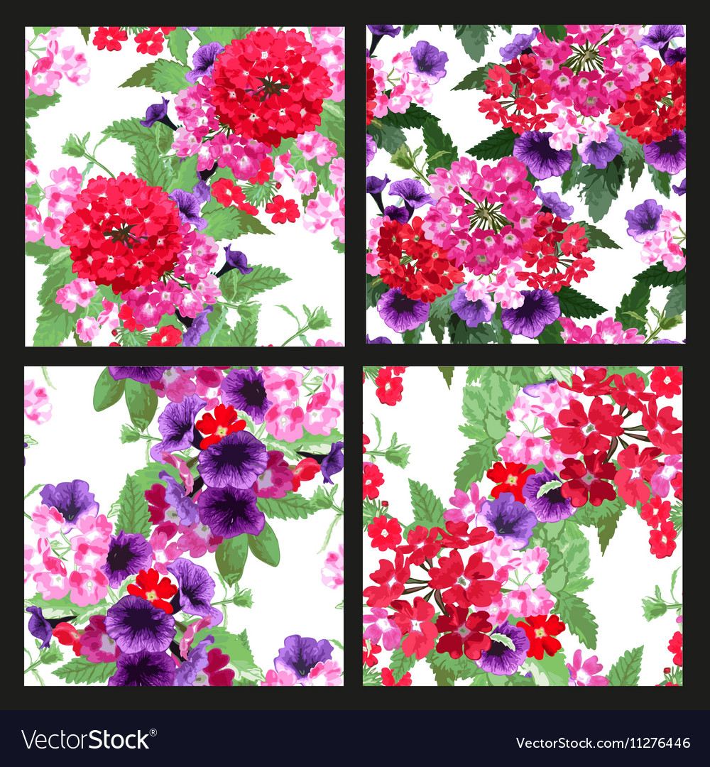 Seamless patterns set
