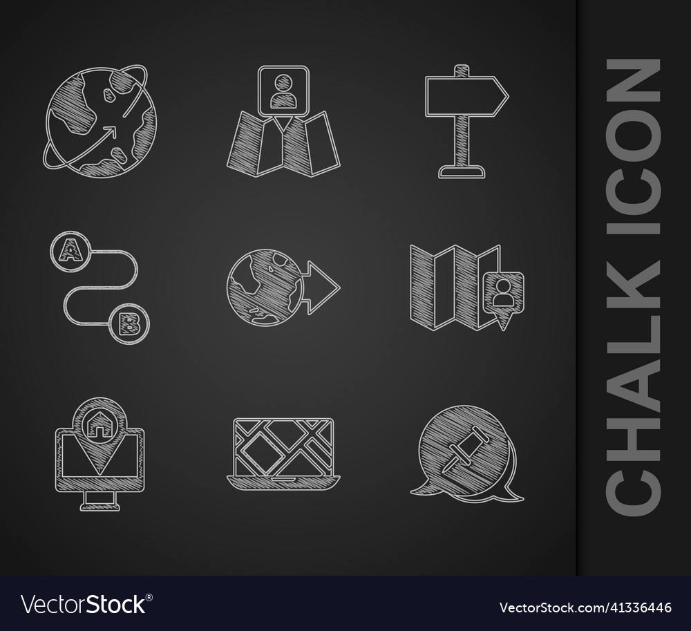 Set location on the globe city map navigation vector image Set location on the globe city map navigation