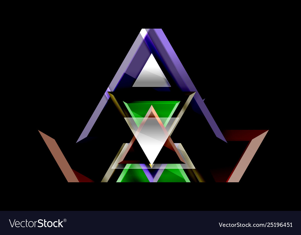 3d triangular minimal abstract background vector image 3d triangular minimal abstract background