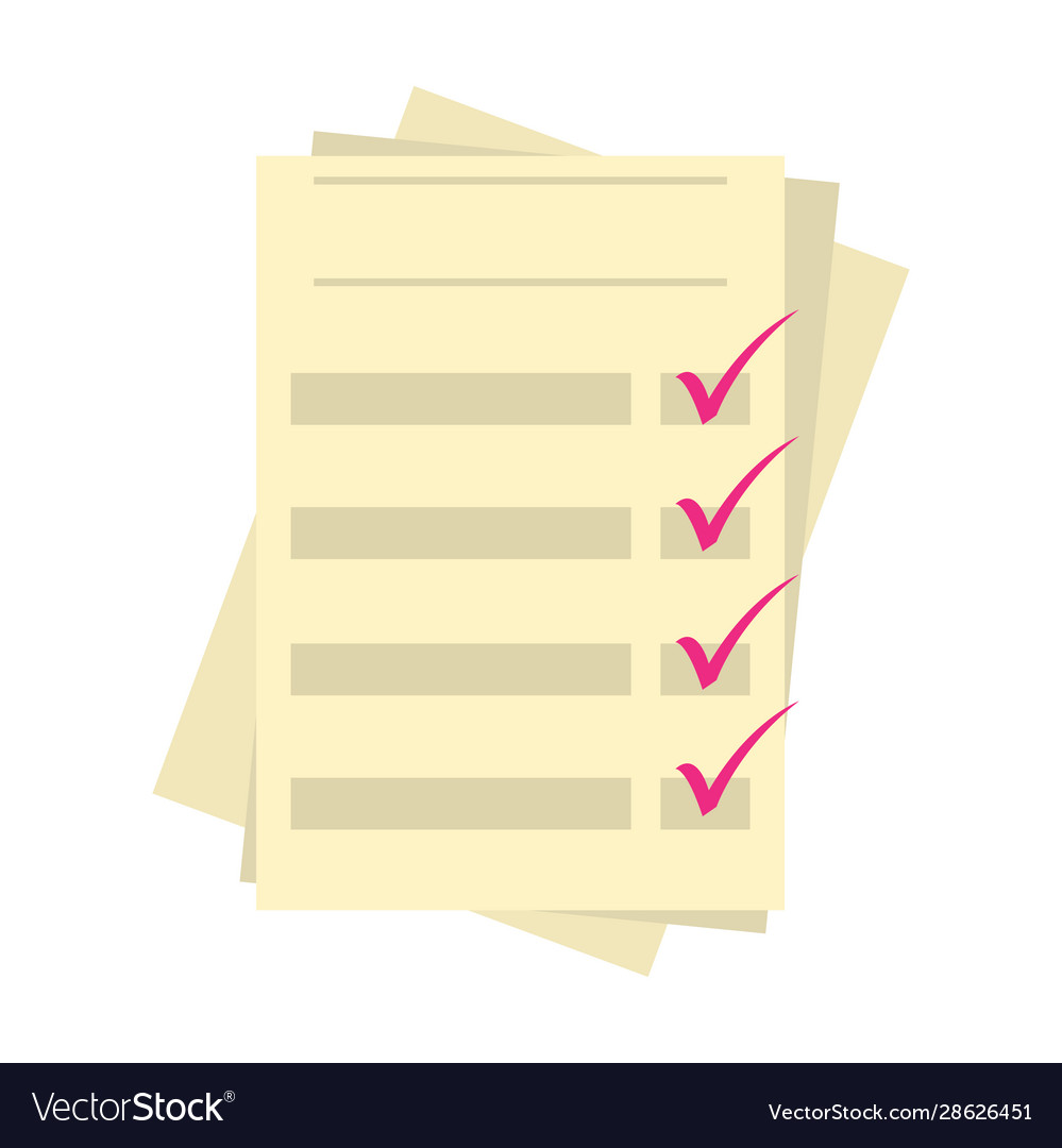 Activity checklist image