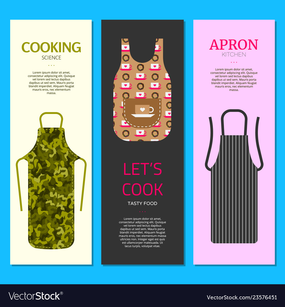 colorful aprons
