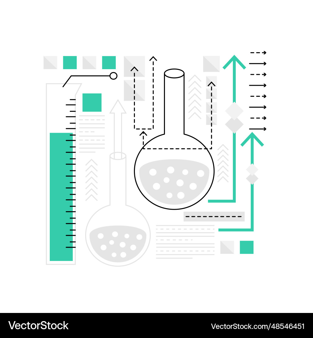 Genetic engineering research Royalty Free Vector Image