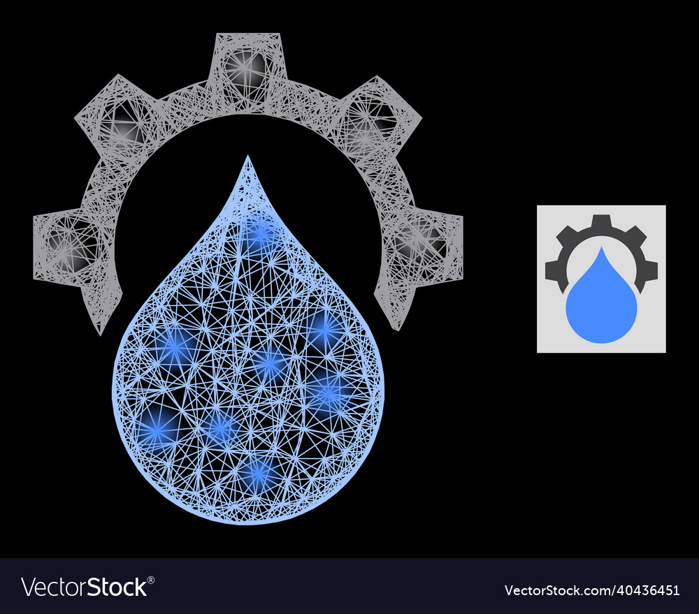Magic irregular mesh water supply service gear