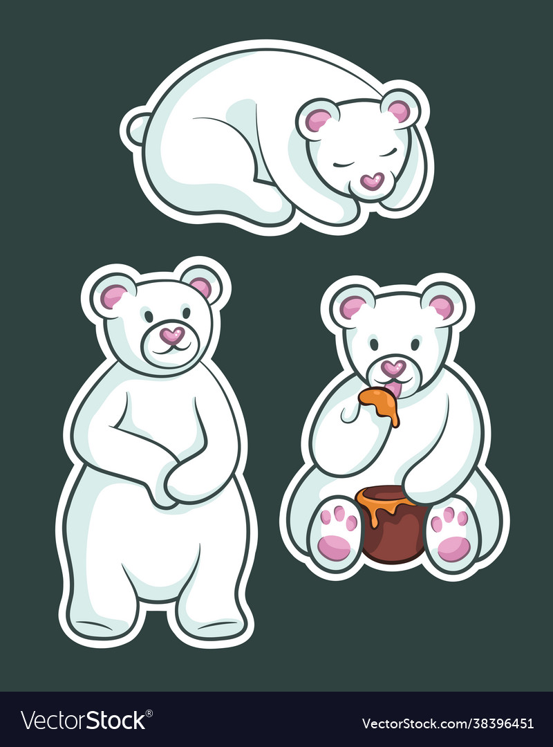 Polar bear Royalty Free Vector Image - VectorStock