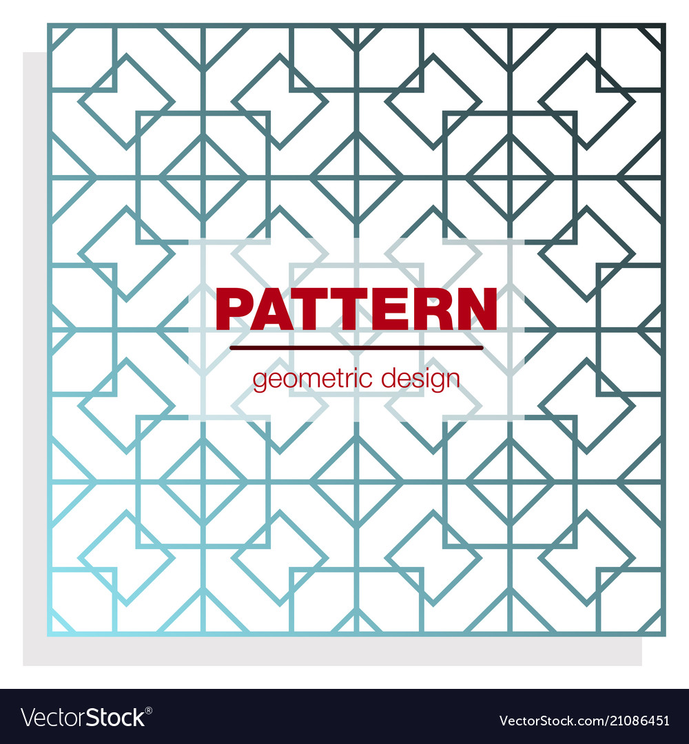 Seamless linear pattern with thin poly lines