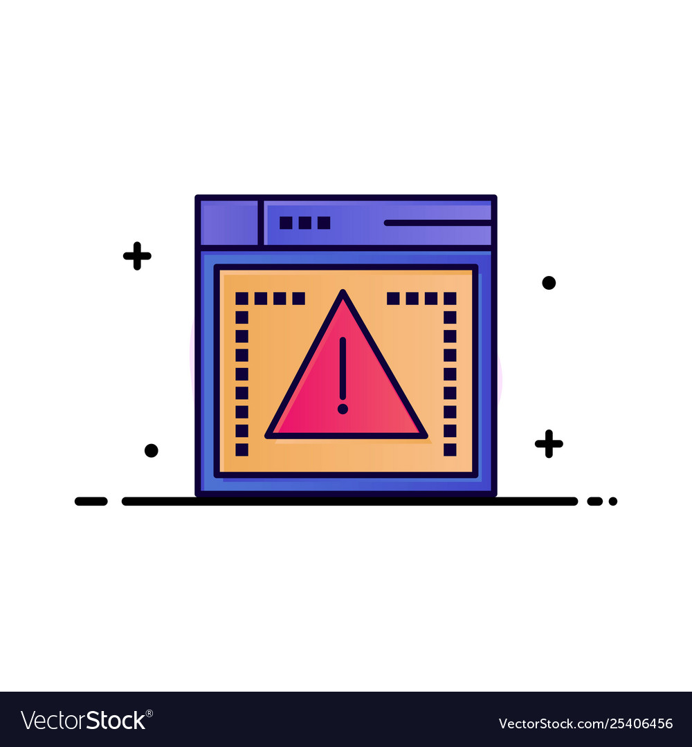 Computing coding error business logo template
