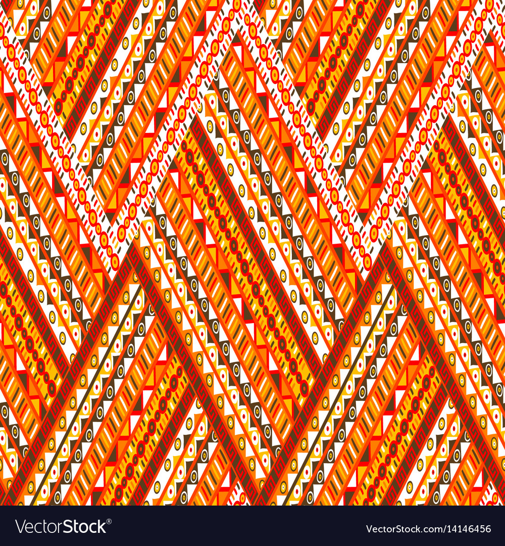 Doodle elements zig zag pattern