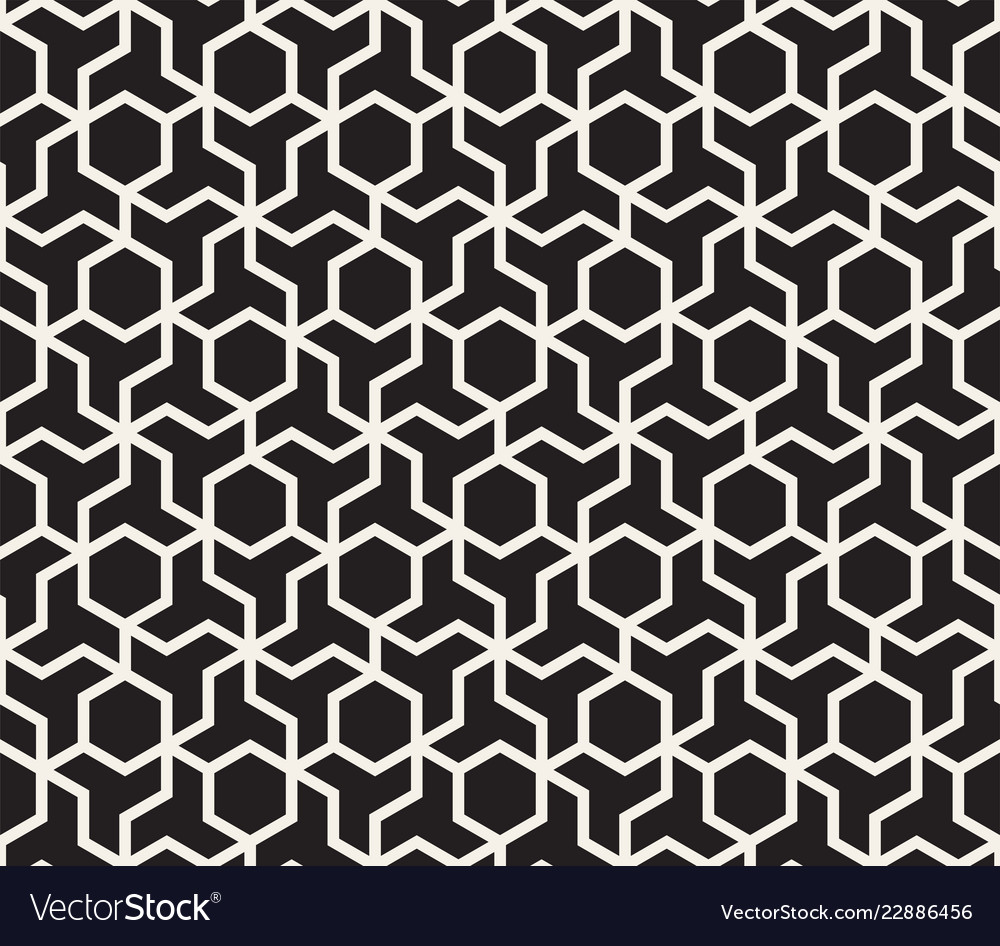 Hexagonal Geometric Pattern