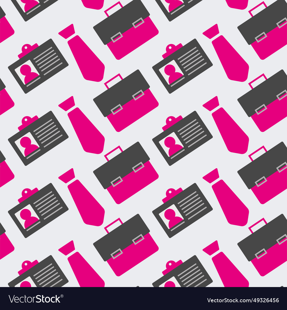 Office icons seamless pattern background