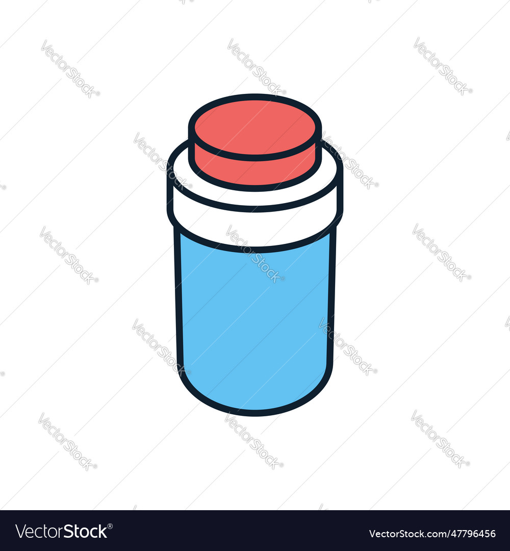 Pills bottle icon vector image Pills bottle icon