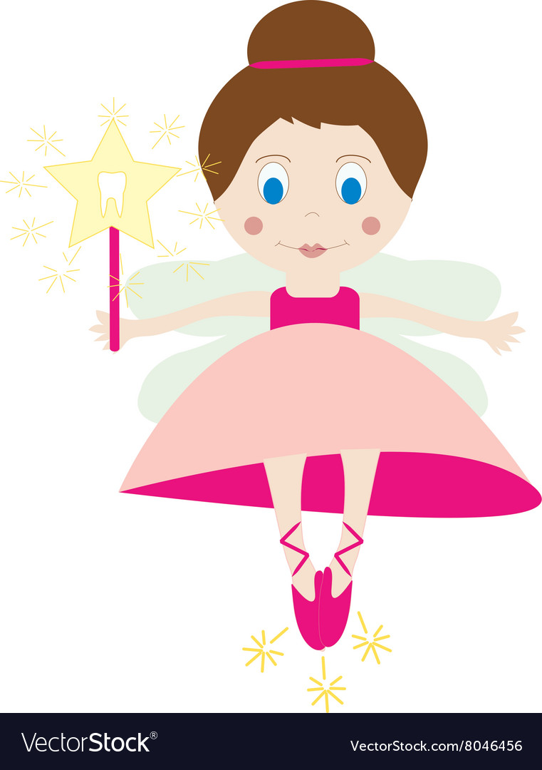 Tooth fairy Royalty Free Vector Image - VectorStock