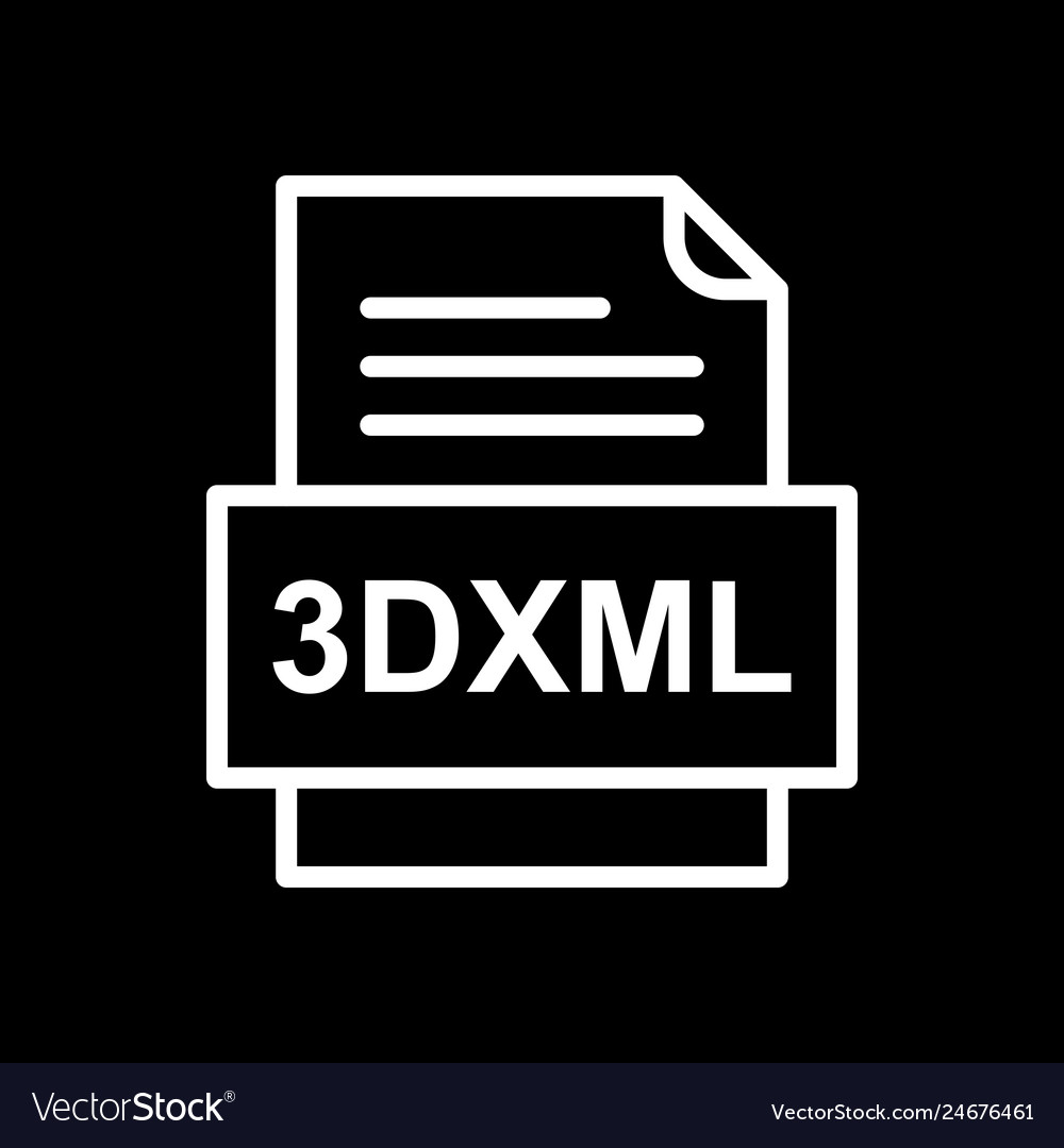 3dxml file document icon