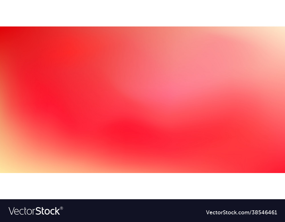 Abstract blurred red white gradient background Vector Image