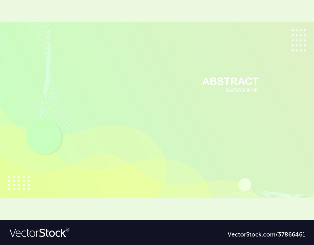 Abstract modern green fluid gradient background