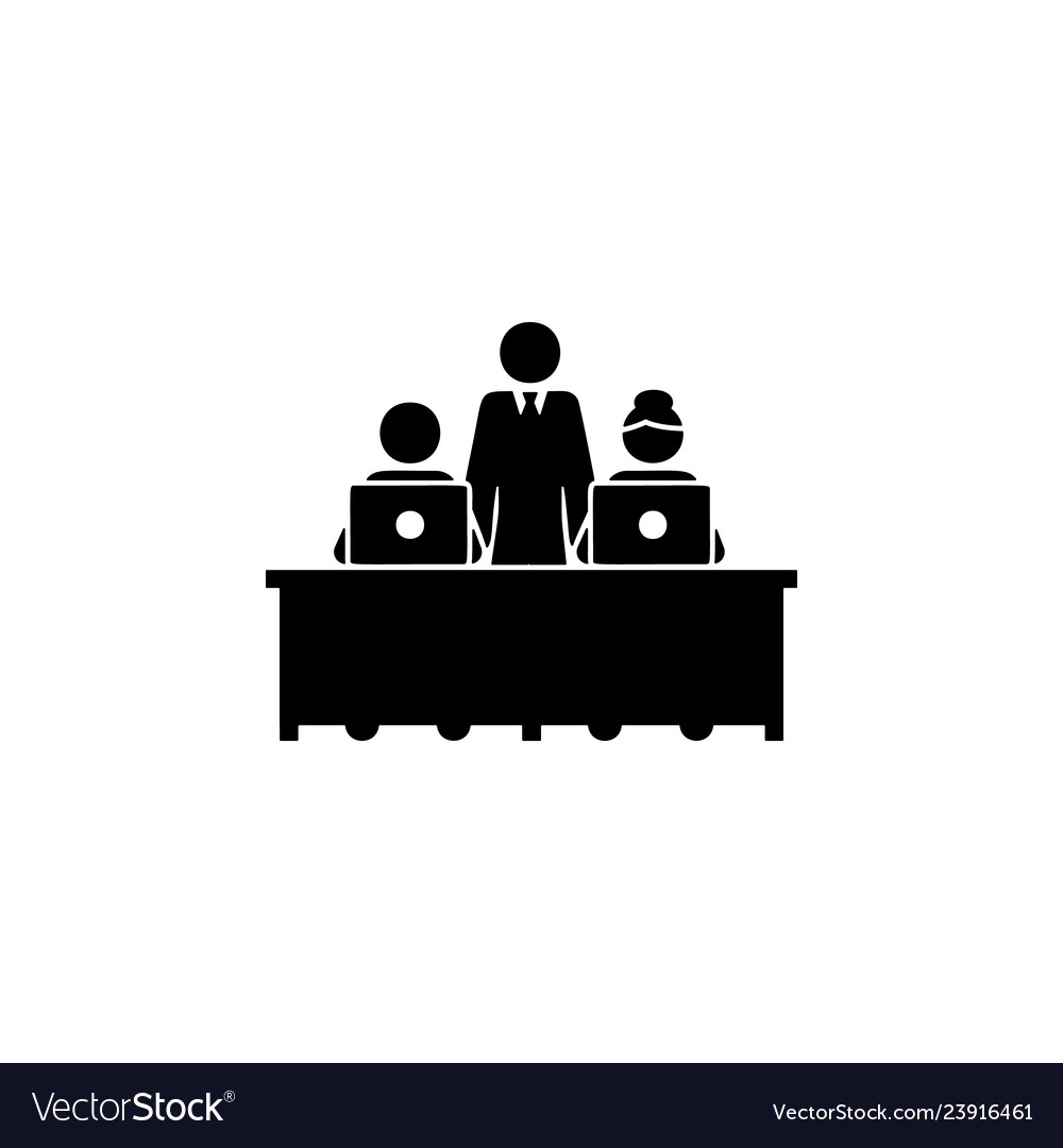 Check work icon element colleagues