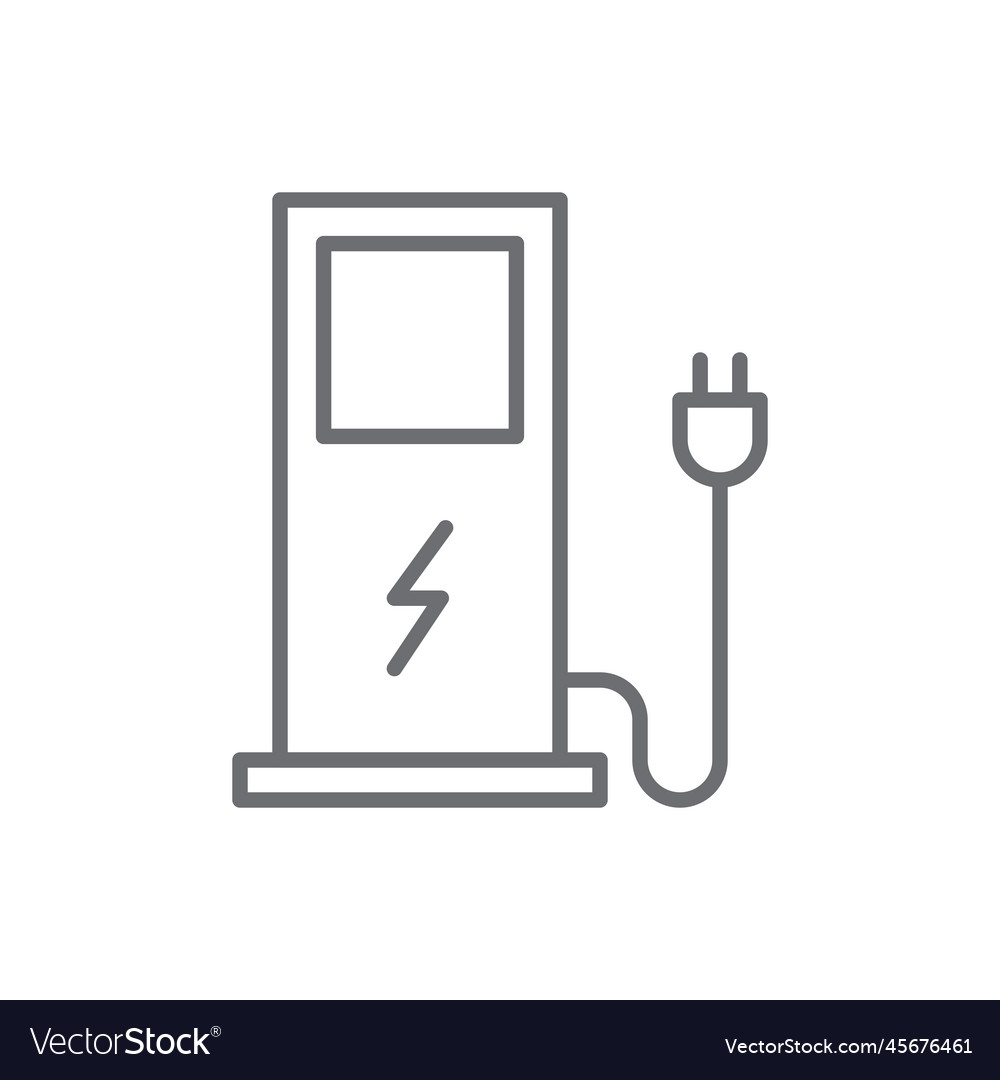 Elektrische Ladestation Icon