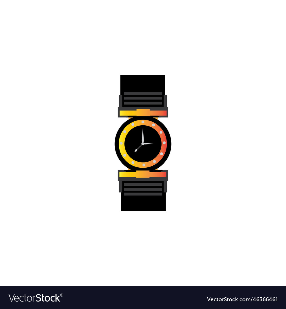 Watch logo icon design company Royalty Free Vector Image