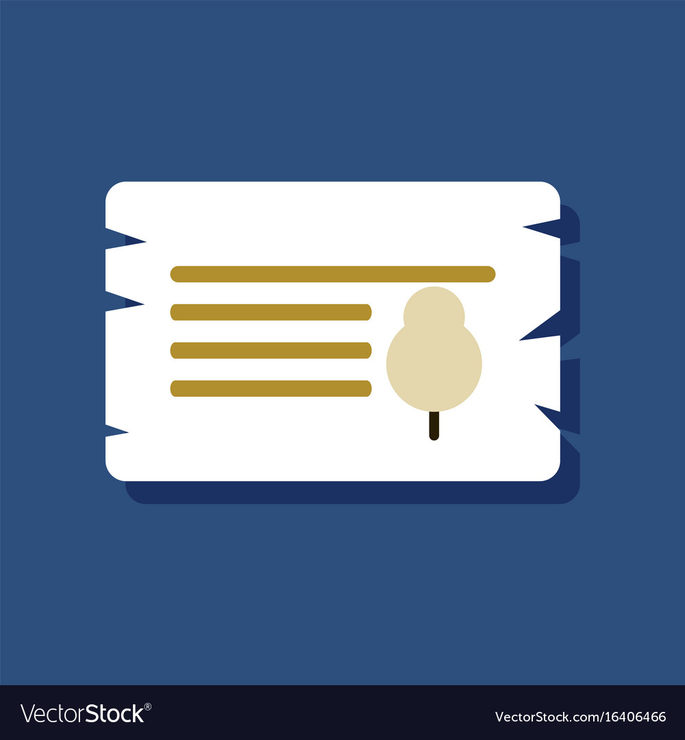 Flat icon design collection paper from tree