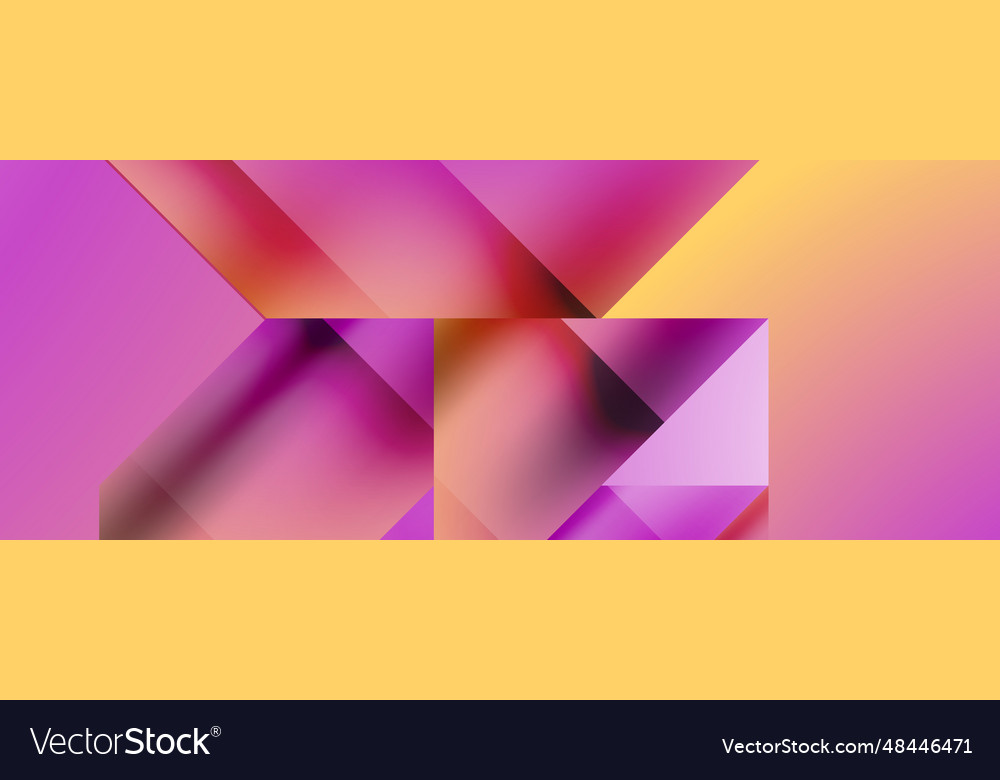 Captivating abstraction triangles Vector Image Captivating abstraction triangles