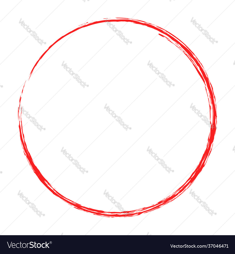 Grungy circle blob blotch Vector Image Grungy circle blob blotch