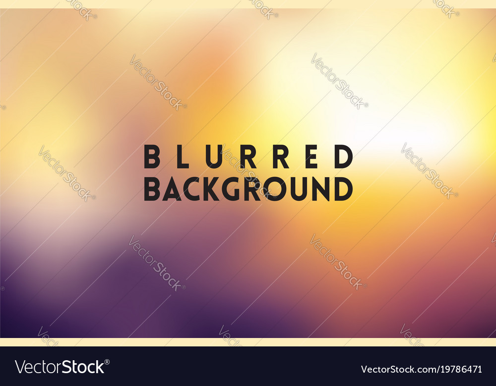 Horizontal wide multicolored blurred background