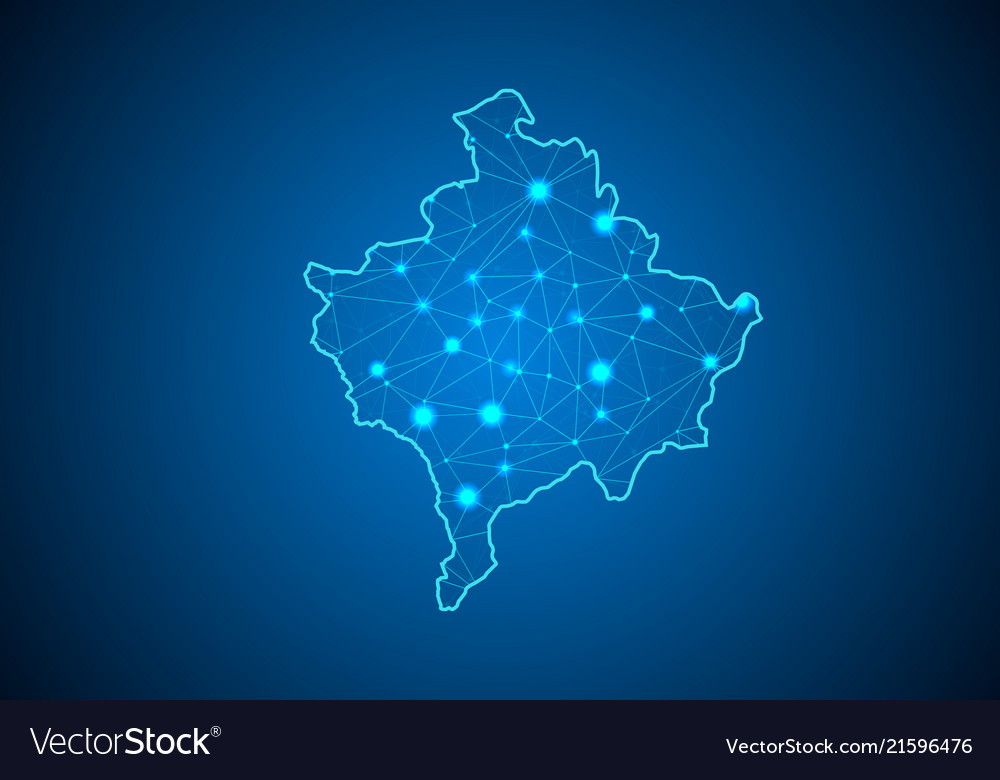 Abstract mash line and point scales on dark vector image Abstract mash line and point scales on dark