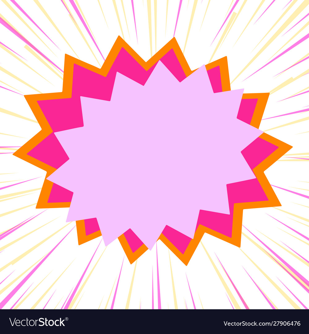 Asymmetrical unequal shaped form format vector image Asymmetrical unequal shaped form format