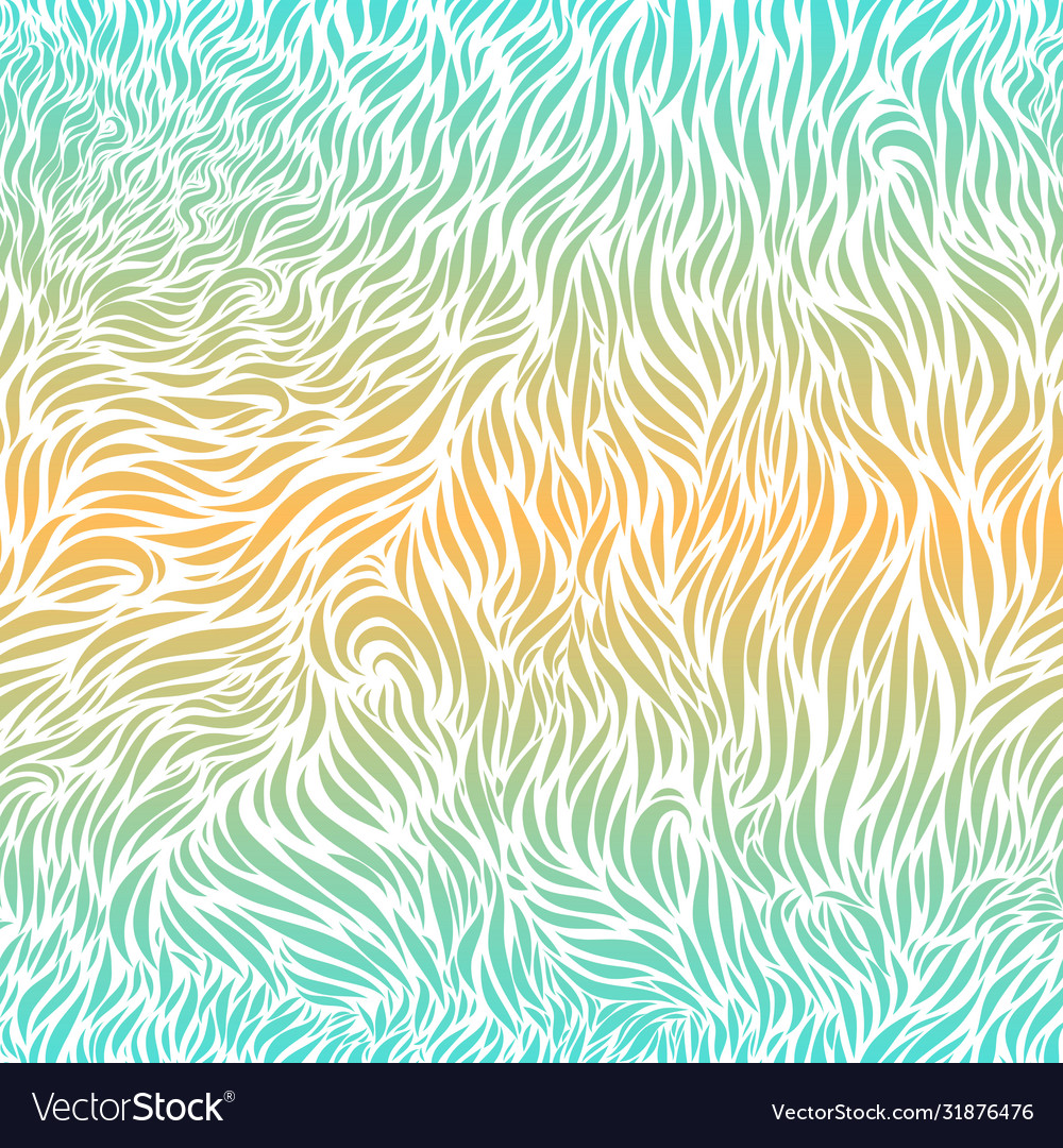 Colorful abstract seamless pattern curls vector image Colorful abstract seamless pattern curls