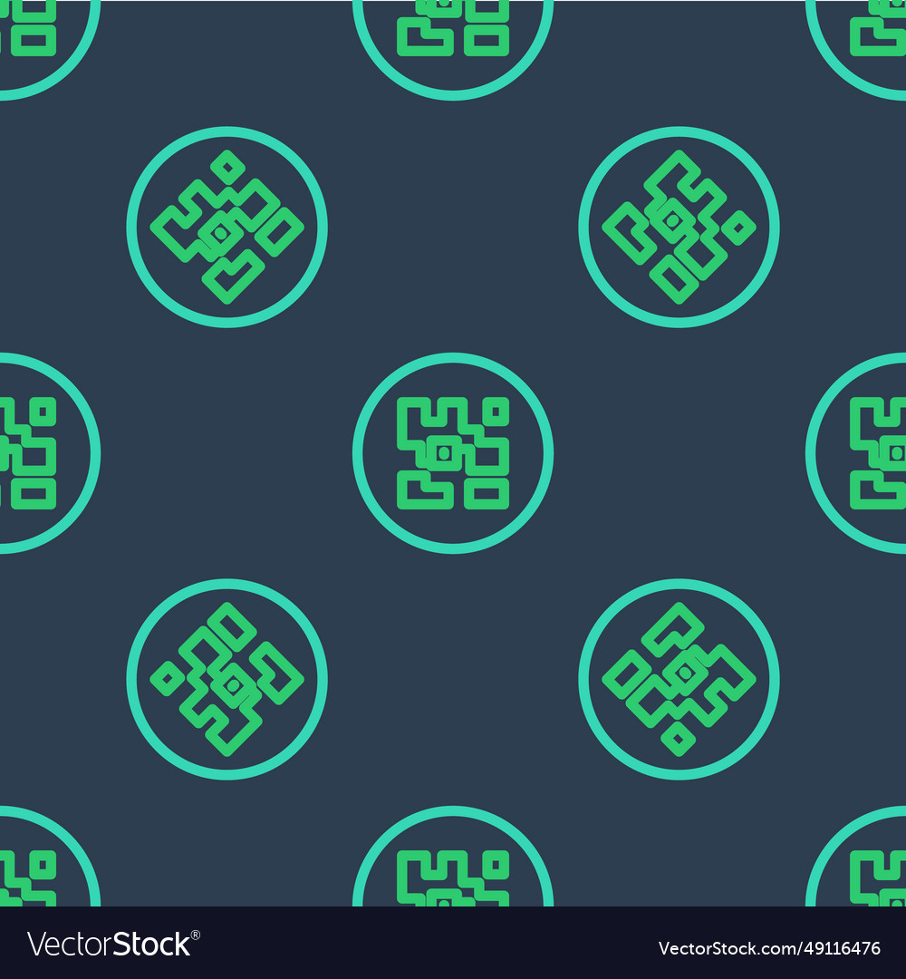 Line qr code sample for smartphone scanning icon
