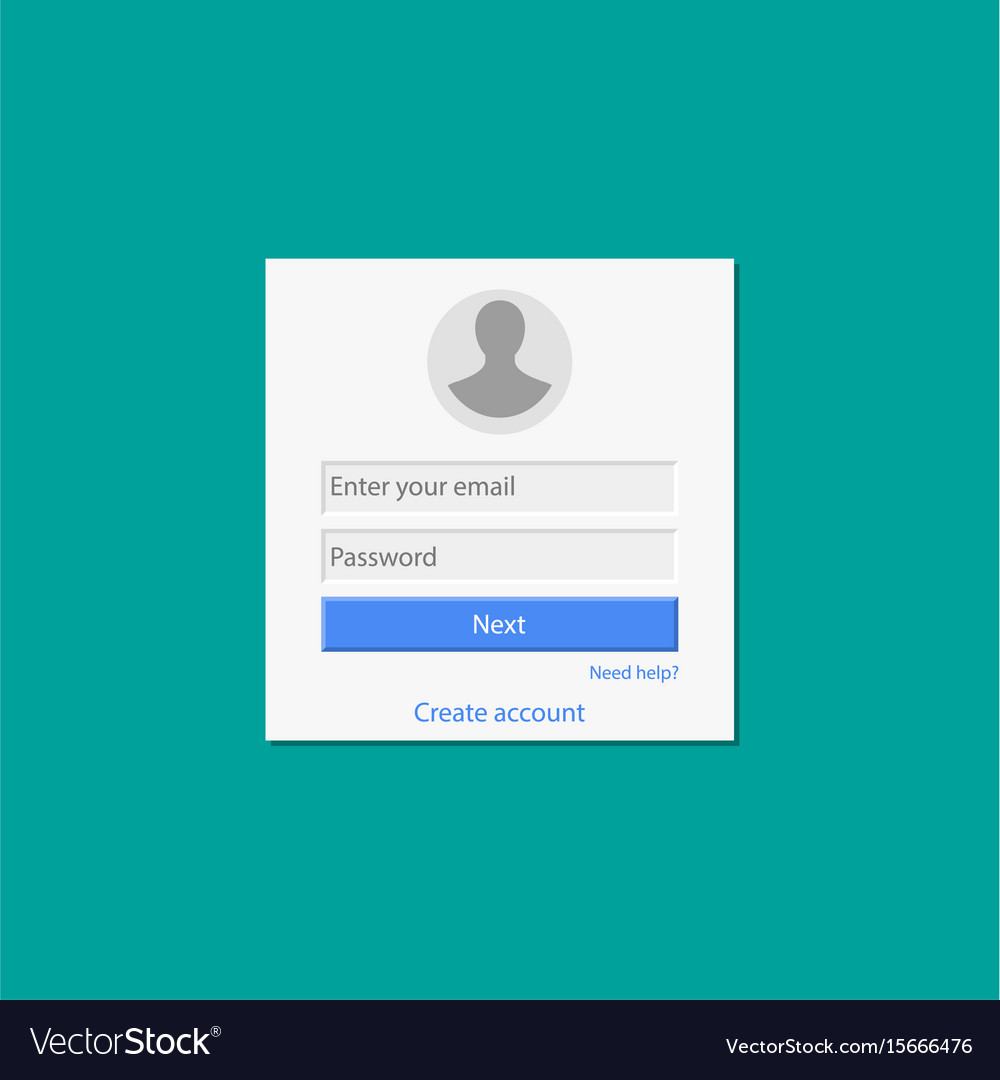 Login Form - Account Access