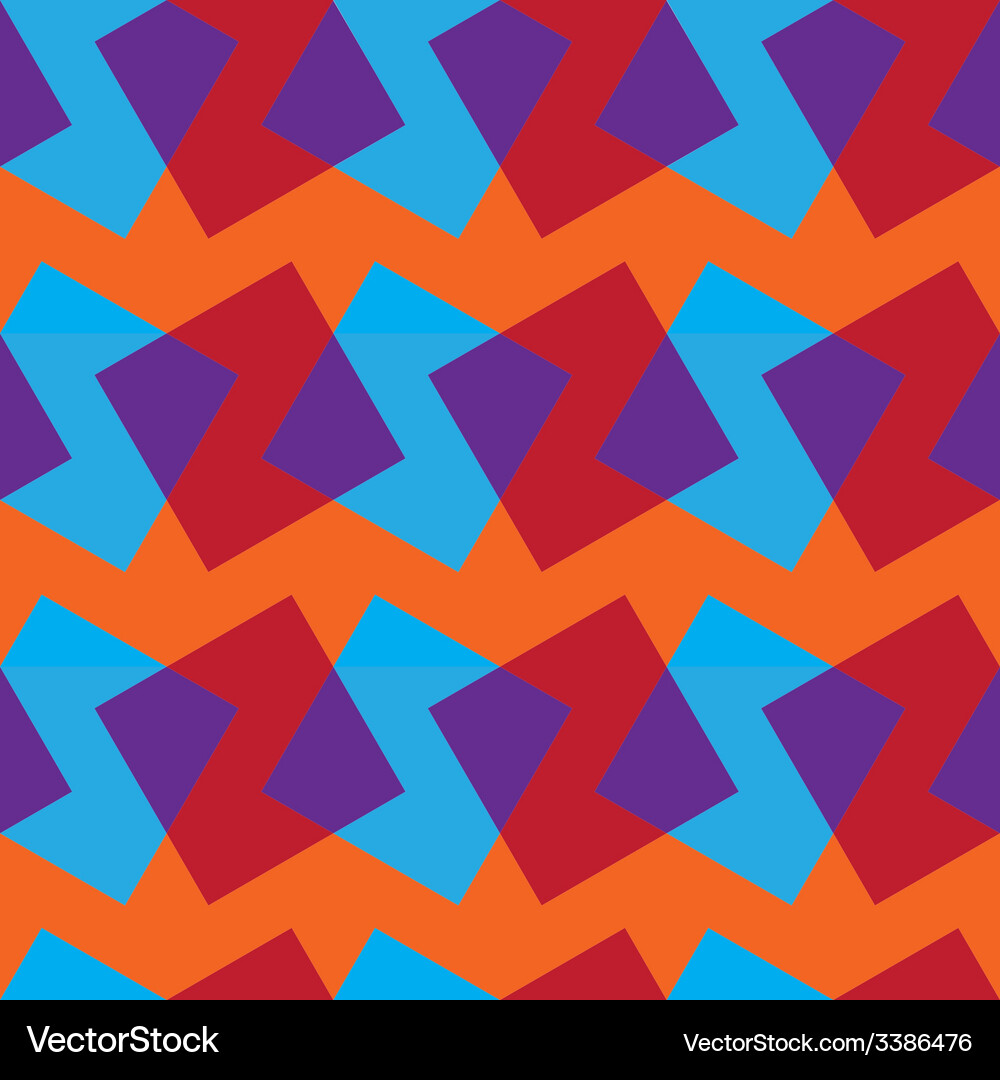 Seamless pattern with color rectangles Royalty Free Vector