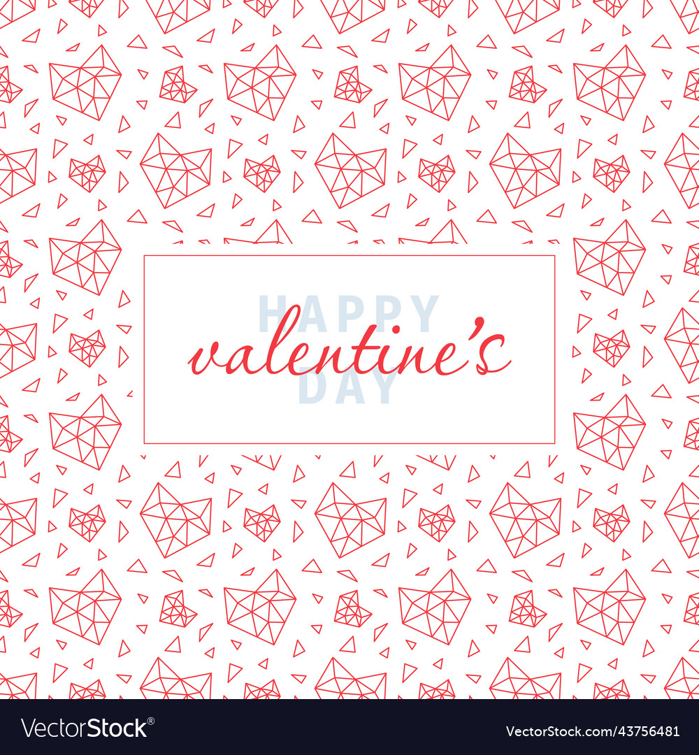 A seamless pattern featuring repeating polygonal
