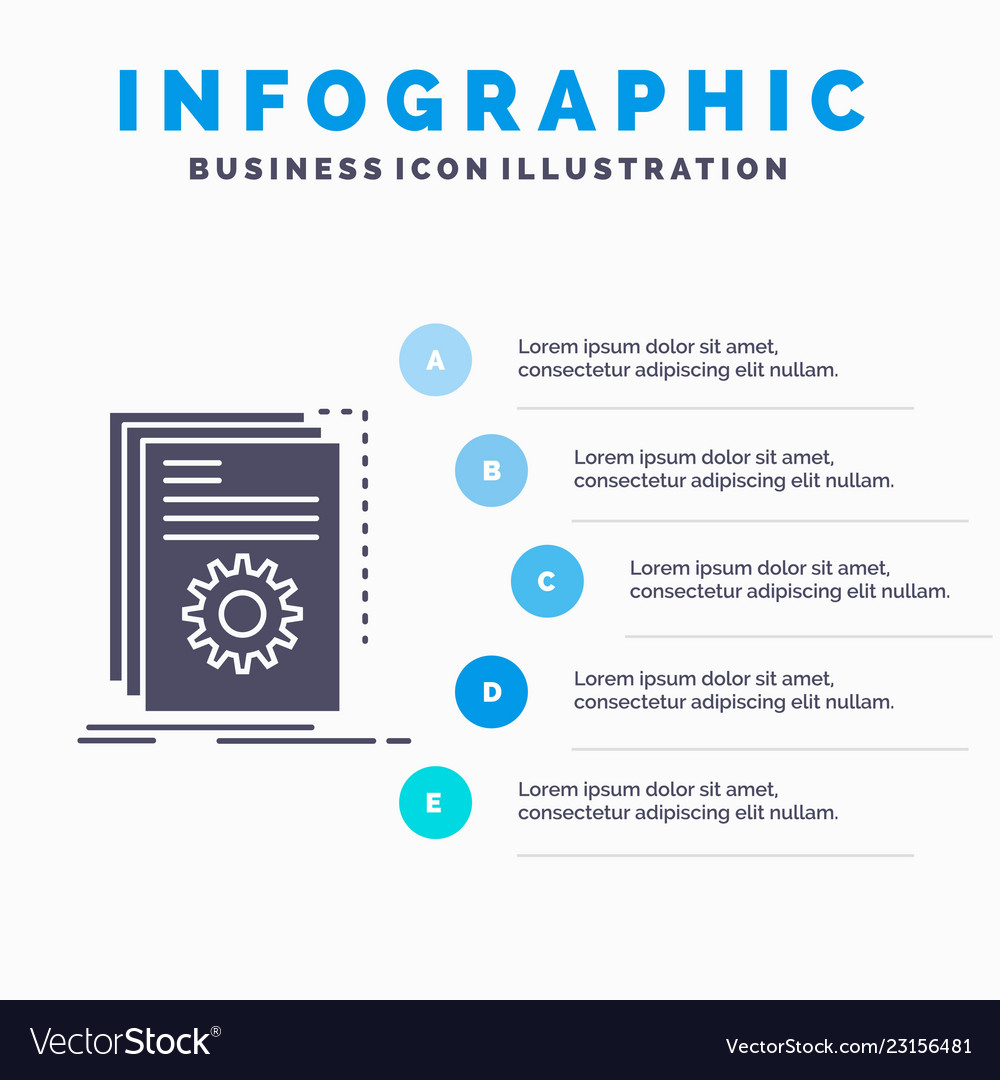 App build developer program script infographics Vector Image App build developer program script infographics