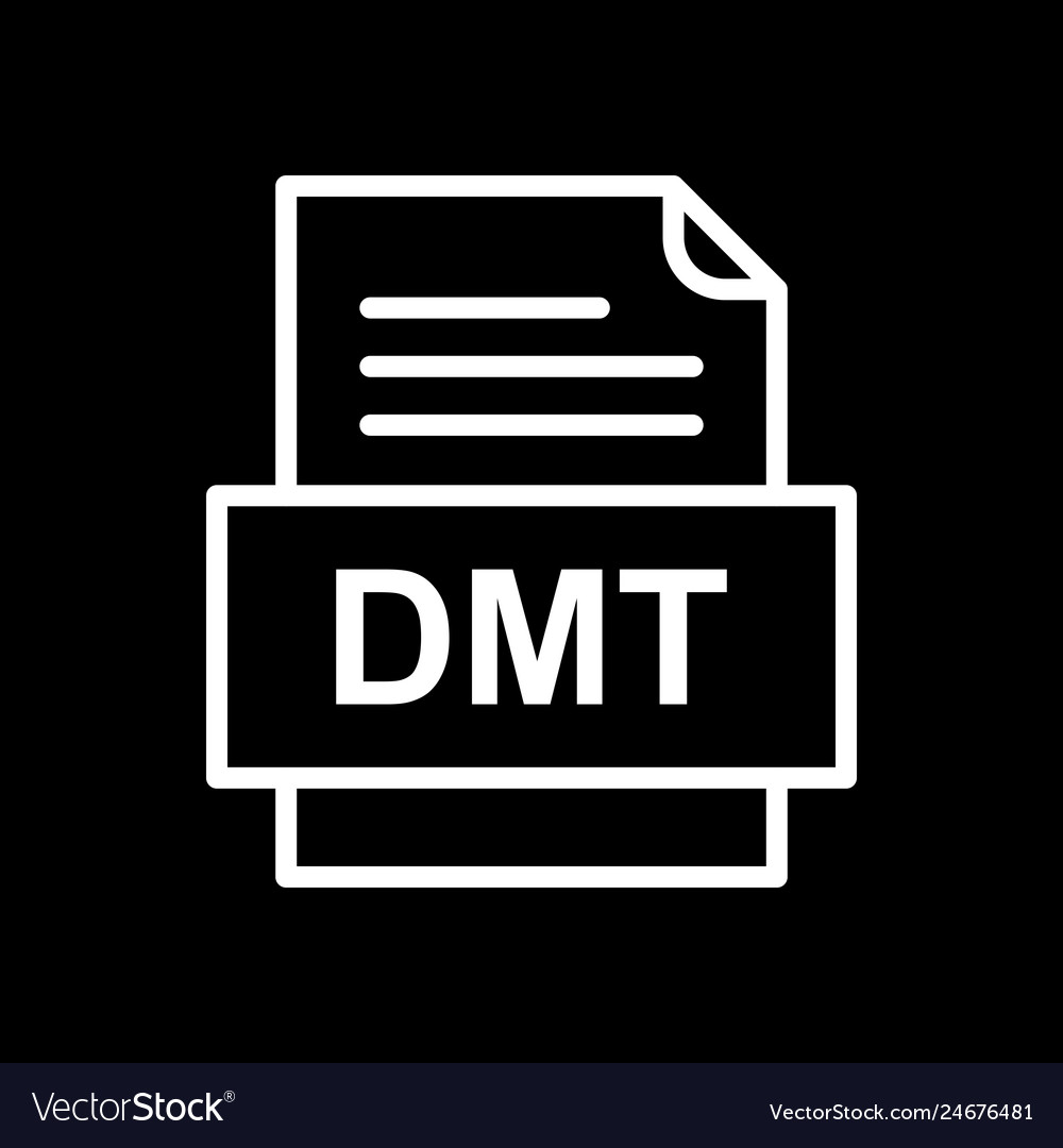 Dmt file document icon