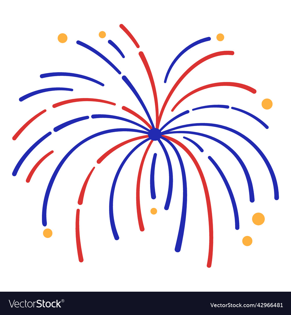 Firework simple stroke