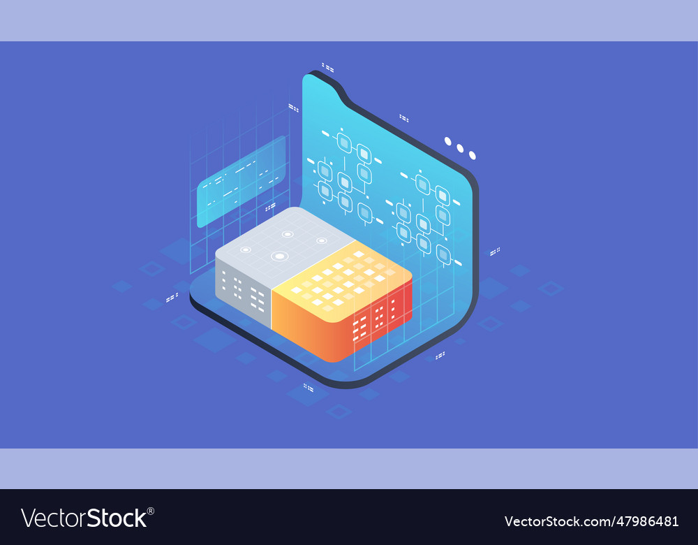 Quantum computer large data processing isometric