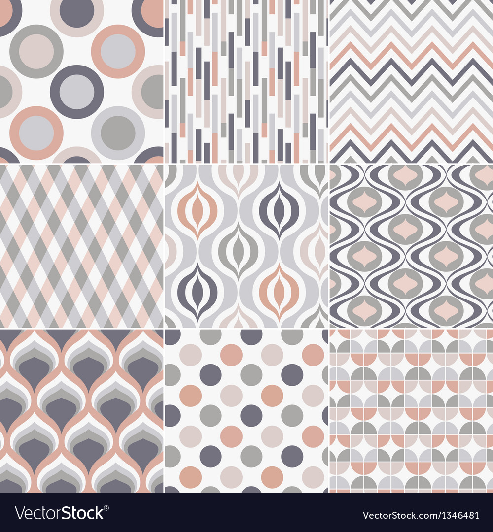 Retro Geometric Pattern