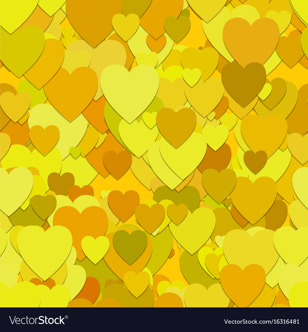 Seamless heart pattern background - design
